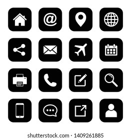 Website icon, Web icon Set symbol vector