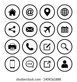 Website icon, Web icon Set symbol vector