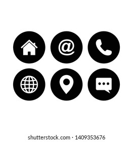 Website icon, Web icon Set vector