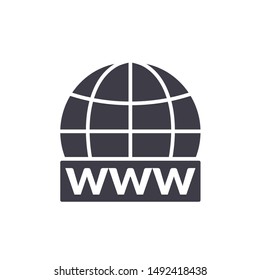 Website Icon. Web vector icon
