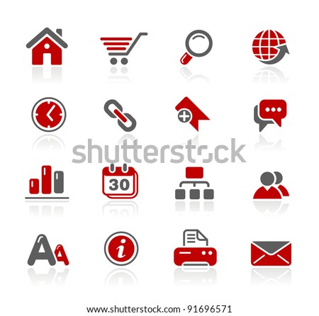 Website Icons Stock Vector (Royalty Free) 91696571 - Shutterstock