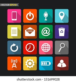 Website icons collection vector 1