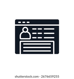 Iconos del Sitio web aislados en el fondo blanco. Diseño de estilo plano
