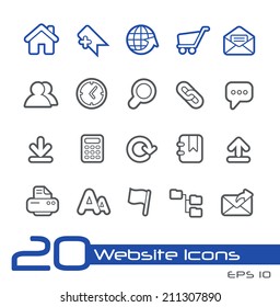 Website Icons // Line Series