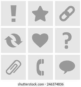 Website icons set great for any use. Vector EPS10.