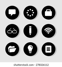 Website icons set great for any use. Vector EPS10.