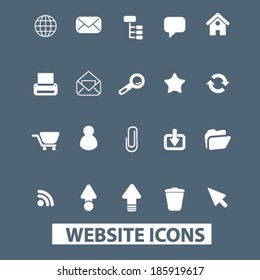 website icons set. vector