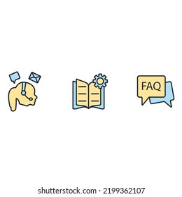 Website icons  symbol vector elements for infographic web