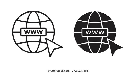 Symbol für Website-Symbole Vektorgrafik-Paket für Apps und Designs