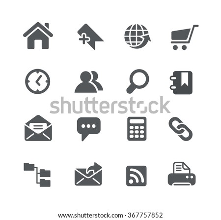 Website Icons // Utility Series
