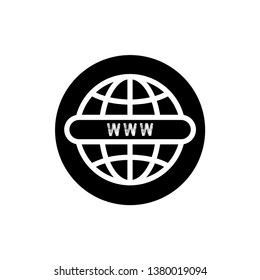 website, internet, go to web icon vector
