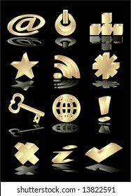Website and Internet icons