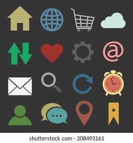Website and Internet Icons