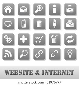 Website and Internet Icons