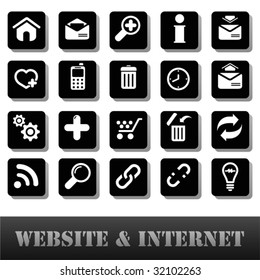 Website and Internet Icons