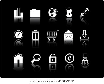 Website & internet icons