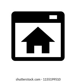 website landing page