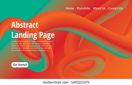 Website Landing Page Backgroun , abstract landing page,