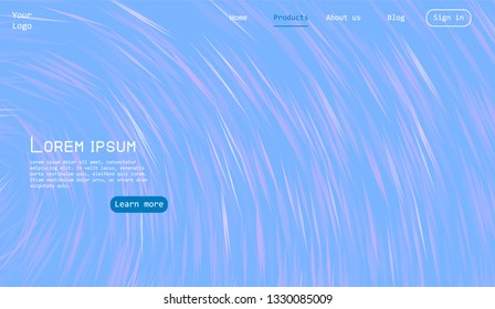 Website landing page background. Abstract futuristic design.