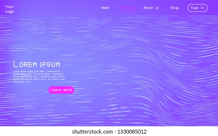 Website landing page background. Abstract futuristic design.