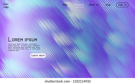 Website landing page background. Abstract futuristic design.