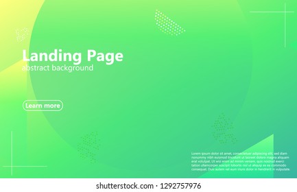 Website landing page. Geometric background. Minimal abstract cover design. Creative colorful wallpaper. Trendy gradient poster. Vector illustration.
