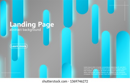 Website landing page. Geometric background. Minimal abstract cover design. Creative colorful wallpaper. Trendy gradient poster. Vector illustration.