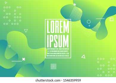 Website landing page. Geometric background. Minimal abstract cover design. Creative colorful wallpaper. Trendy gradient poster. Vector illustration