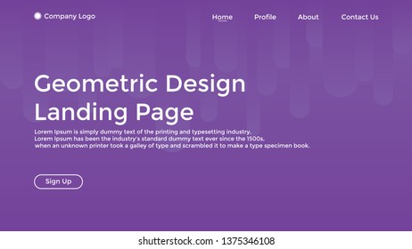 Website Landing Page,Line, Gradient, Abstract Modern Background
