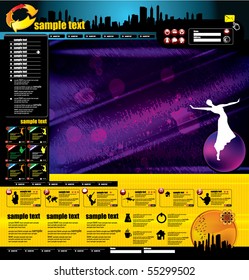 Website layout