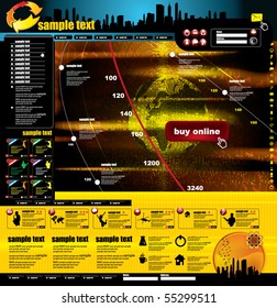 Website layout