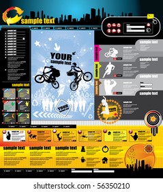 Website layout
