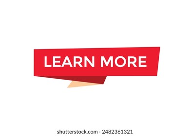 Sitio web, aprender más, Botón, aprender, permanecer, sintonizado, nivel, signo, habla, Anuncio de burbujas, moderno, símbolo, Hacer clic. 
