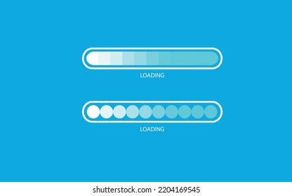 Optimización de la carga del sitio web Velocidad de la página y SEO Ilustración del concepto de vector plano Velocidad del sitio Tiempo de carga Optimización de la página Velocidad del dial de medición Carga lenta del contenido del medio Calidad de la señal