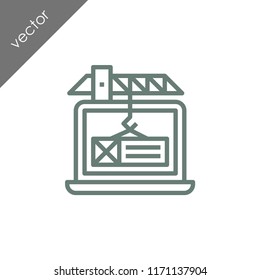 website maintenance icon