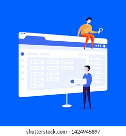 Website Managment Process for Digital Agency Website and Social media content