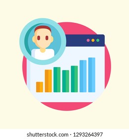 Website Marketing Icon Vector Graphic Download Template Modern