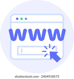 website marketing modern icon illustration