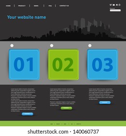 Website modern Template, easy all editable