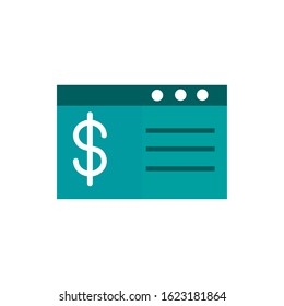 website money payment business commerce shopping vector illustration
