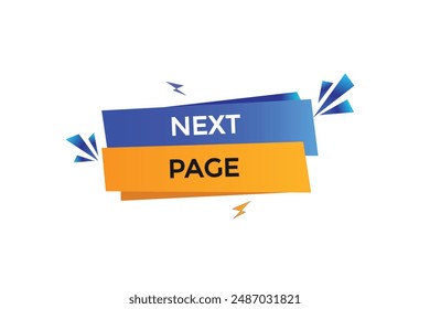 Website, nächste Seite, online, Button, lernen, bleiben, gestimmt, Ebene, Zeichen, Sprache, Bubble Banner, modern, Symbol, Klicken. 
