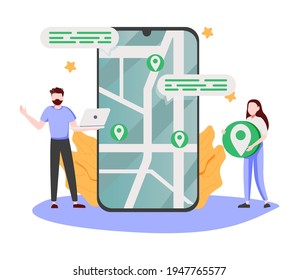 Website optimization abstract concept vector illustration. SEO analytics team, local SEO, search engines page rank, keyword and link building, internet promotion, visibility abstract metaphor.