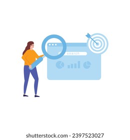Website optimization abstract concept vector illustration set. SEO analytics team, local SEO, search engines page rank, keyword and link building, internet promotion, visibility abstract metaphor.