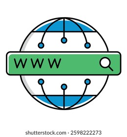 Website Optimization and Online Traffic Growth Ai Vector Icon Design
