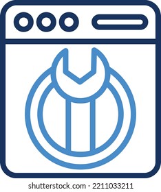 website optimization Vector icon which is suitable for commercial work and easily modify or edit it

