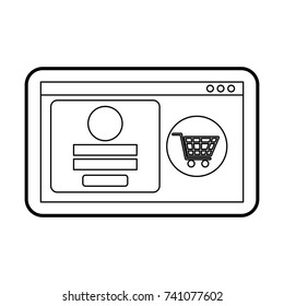 website page online shopping access store