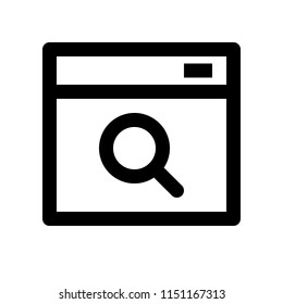 website page search