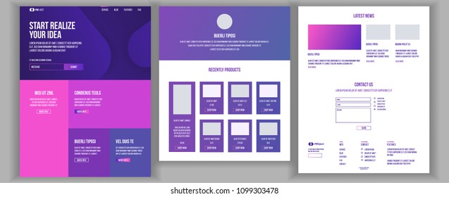 Website Page Vector. Business Website. Web Page. Landing Design Site Scheme Template. Creativity Goal. Human Resources. Meeting Teamwork. Illustration