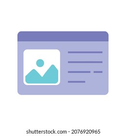 website picture album flat icon