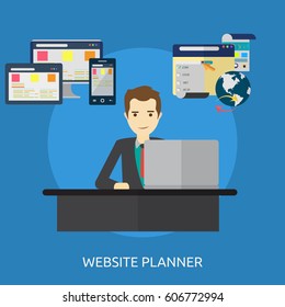 Website Planner Conceptual Design